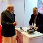 Prime Minister Narendra Modi ji at our stall