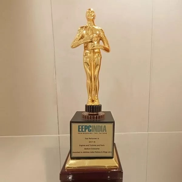 Awards and Certifications- EEPC India Star Performer Award