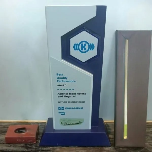 Awards and Certifications- Knorr-Bremse Best Quality Performance Award